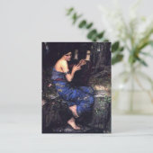 Siren Speelt Muziek voor Sailors Briefkaart (Staand voorkant)