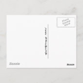 Siren Speelt Muziek voor Sailors Briefkaart (Achterkant)