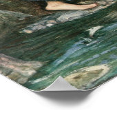 Siren Speelt Muziek voor Sailors Poster (Hoek)