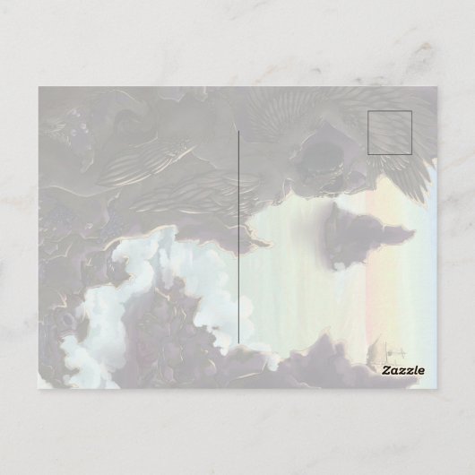 Siren Stones Briefkaart (Achterkant)