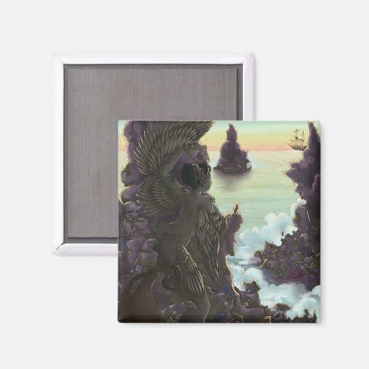 Siren Stones Magneet (Voorkant / Achterkant)