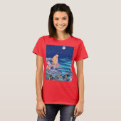 Sirena Mirando La Luna T-shirt (Voorkant volledig)