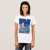 Sirena Mirando La Luna T-shirt (Voorkant volledig)