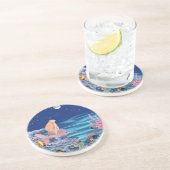 sirena zandsteen onderzetter (Zijkant)