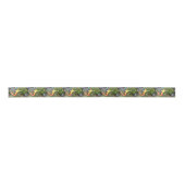 sirena zwarte zeemietsatijn satijnen lint (Voorkant)