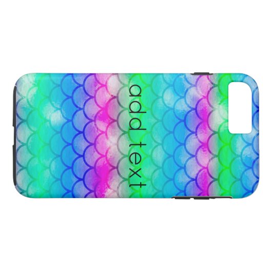 Sirene-kleurenspectrum iPhone-draagtas Case-Mate iPhone Case (Achterkant (Horizontaal))