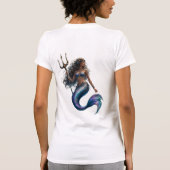 Sirene met speer t-shirt (Achterkant)