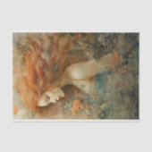 SIRENE VAN DE ZEE ZEEMEERMIN DECOUPAGE TISSUEPAPIER (Voorkant)