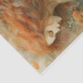 SIRENE VAN DE ZEE ZEEMEERMIN DECOUPAGE TISSUEPAPIER (Detail)