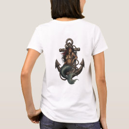 Sirene van het Anker T-shirt