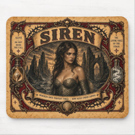 Sirene, Vintage Circus Monster Muismat