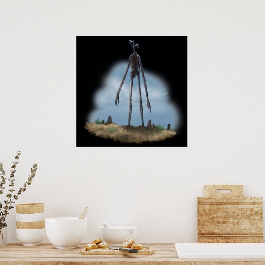 Sirenhead Poster (Keuken)