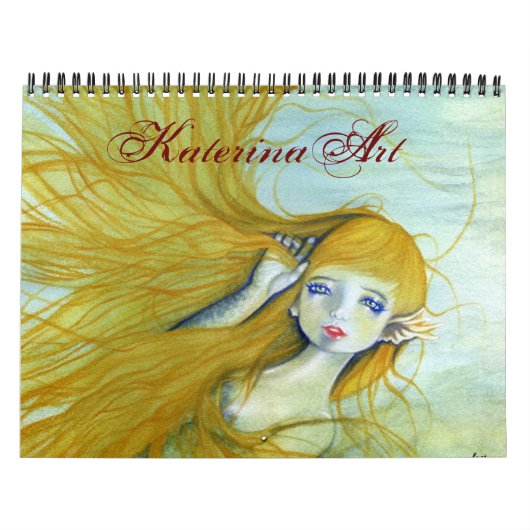 Sirens 2015 Fantasy Art Calendar van Katerina Art Kalender (Hoes)