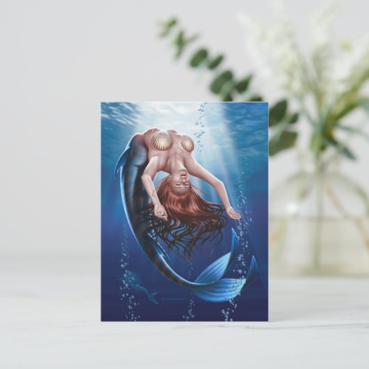 "Sirens" Briefkaart (Staand voorkant)