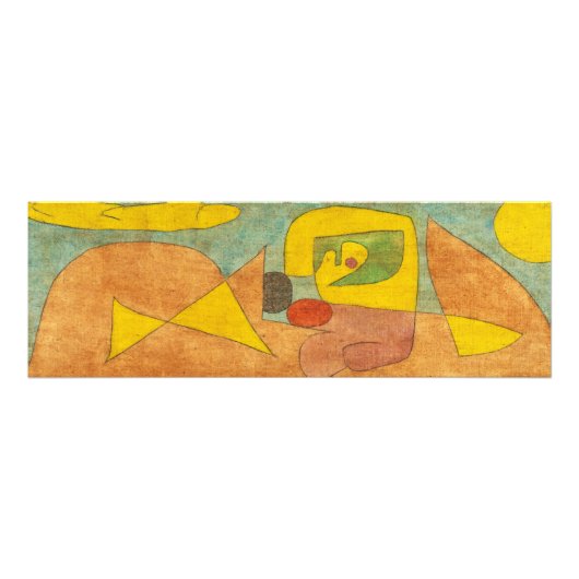 Sirens Eggs by Paul Klee Foto Afdruk (Voorkant)