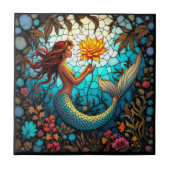 Siren's Garden Keramische Tegel Tegeltje (Voorkant)