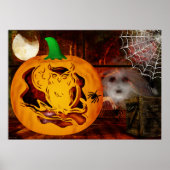 Sirens Haunted Halloween Pumpkin Carving Poster (Voorkant)