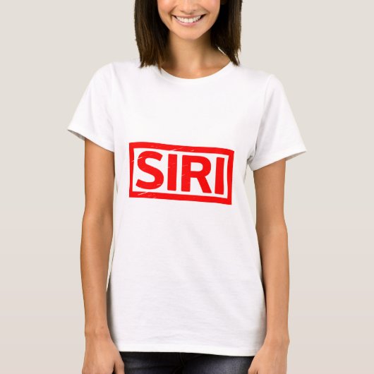 Siri Stamp T-shirt (Voorkant)