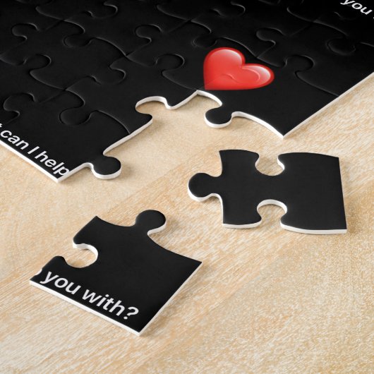 Siri-Valentijn Puzzle! Legpuzzel (Zijkant)