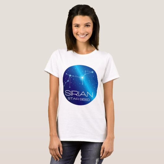 Sirian Starseed T-shirt (Voorkant volledig)