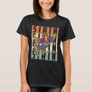 Sirin Mythologische Slavische Noorse Paganisme Oud T-shirt