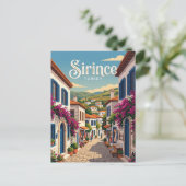 Sirince-steeg Turkije Briefkaart (Staand voorkant)