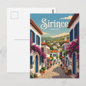 Sirince-steeg Turkije Briefkaart (Voorkant / Achterkant)