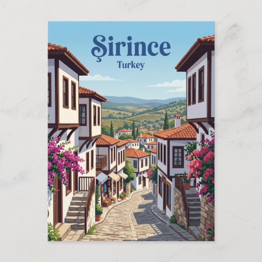 Şirince Turkije Briefkaart (Voorkant)