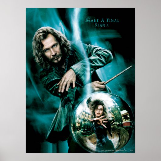 Sirius Black en Bellatrix Leodd Poster (Voorkant)