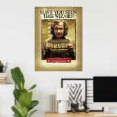 Sirius Black Gezocht Poster (Thuiskantoor)