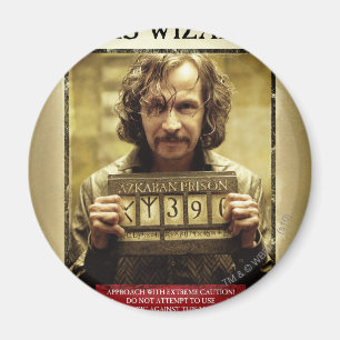 Sirius Black Gezocht Poster Magneet