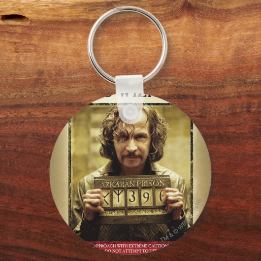 Sirius Black Gezocht Poster Sleutelhanger (Voorkant)