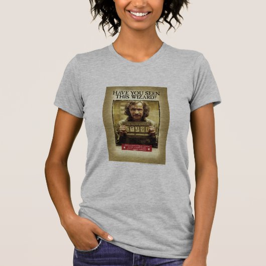 Sirius Black Gezocht Poster T-shirt (Voorkant)