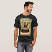 Sirius Black Gezocht Poster T-shirt (Voorkant volledig)