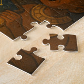 Sirius Constellatie Heilige Puzzel Goddelijk Goud (Zijkant)