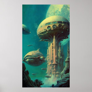 Sirius Station - (42x24in Extra lang) Poster