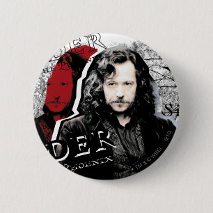Sirius Zwarts Ronde Button 5,7 Cm