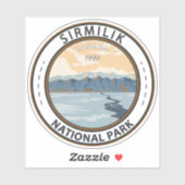 Sirmilik National Park Canada Travel Art  Sticker (Vel)