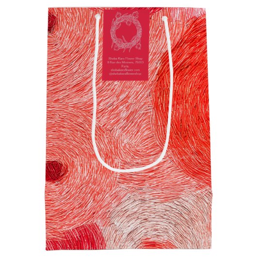 Sirocco-cadeaubag Medium Cadeauzakje (Achterkant)