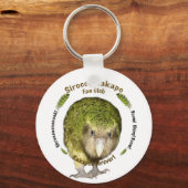 Sirocco Kakapo Fan Club Sleutelhanger (Voorkant)
