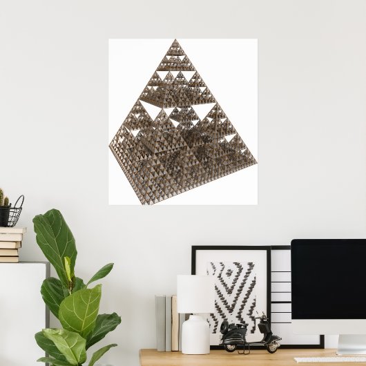 SirPyramidSki Poster (Thuiskantoor)