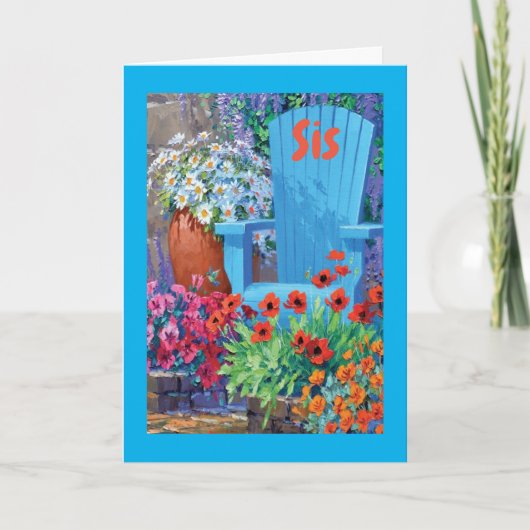 **SIS** JE BENT "GELEEFD" GEFELICITEERD MET JE VER KAART (Voorkant)