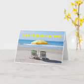 **SIS** JE VERDIENT EEN "GROOT UITZICHT" VERJAARDA KAART (Gele Bloem)