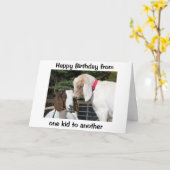 *SIS* LAAT NIEMAND JE GEIT VERJAARDAG KRIJGEN KAART (Gele Bloem)