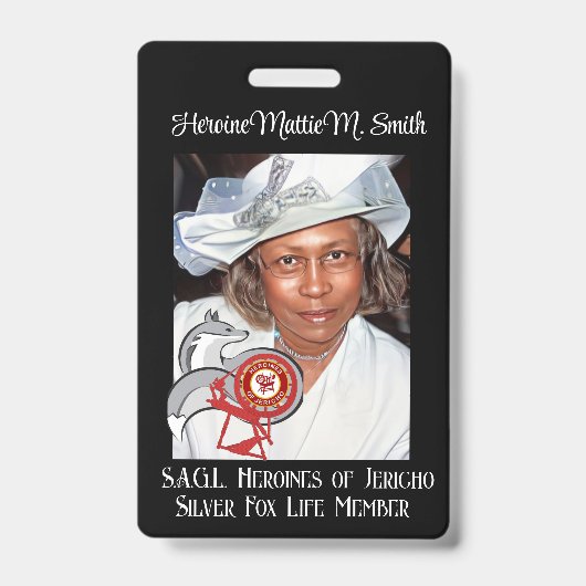 Sis Smith Badge (Voorzijde)