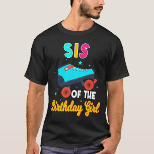 Sis van de Birthday Girl Roller Schaatsen Bday Ska T-shirt