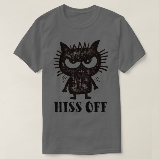 Sis van grappige boze kat t-shirt (Design voorkant)