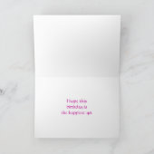 Sis Verjaardag Kaart (Binnen)