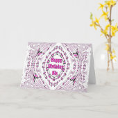 Sis Verjaardag Kaart (Gele Bloem)