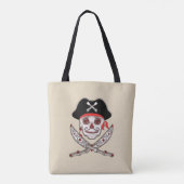 Sisal Pirate Tote Bag (Achterkant)